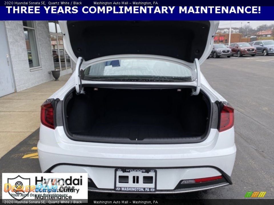 2020 Hyundai Sonata SE Quartz White / Black Photo #16