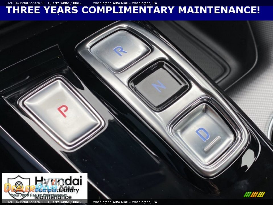 2020 Hyundai Sonata SE Quartz White / Black Photo #25