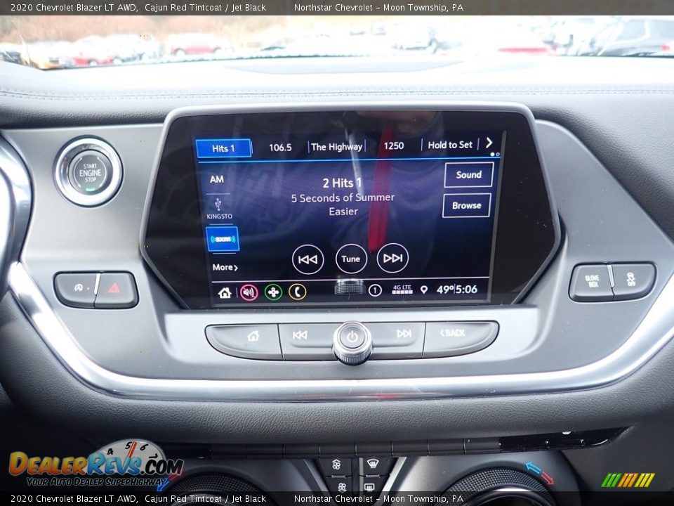 2020 Chevrolet Blazer LT AWD Cajun Red Tintcoat / Jet Black Photo #17