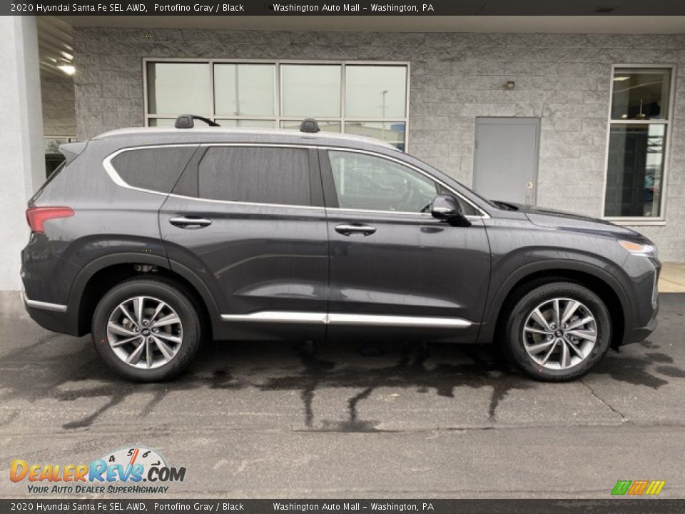 2020 Hyundai Santa Fe SEL AWD Portofino Gray / Black Photo #2