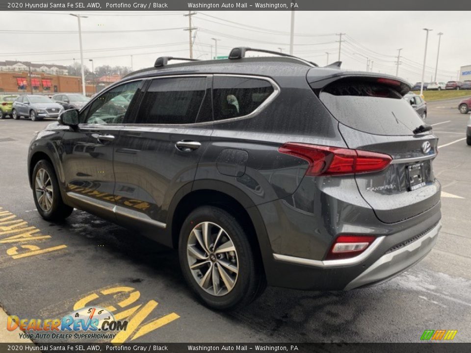 2020 Hyundai Santa Fe SEL AWD Portofino Gray / Black Photo #5