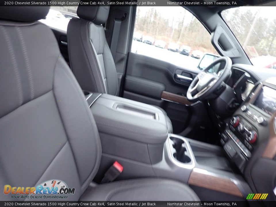 2020 Chevrolet Silverado 1500 High Country Crew Cab 4x4 Satin Steel Metallic / Jet Black Photo #9