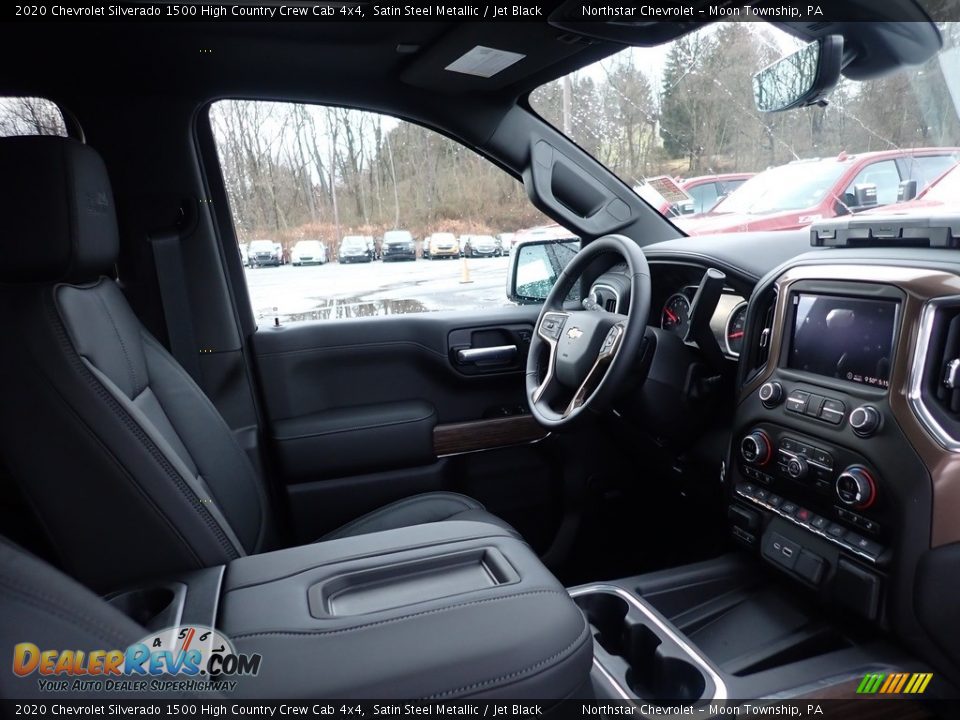 2020 Chevrolet Silverado 1500 High Country Crew Cab 4x4 Satin Steel Metallic / Jet Black Photo #11