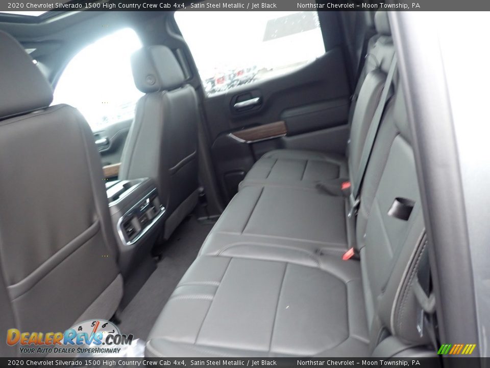 2020 Chevrolet Silverado 1500 High Country Crew Cab 4x4 Satin Steel Metallic / Jet Black Photo #12