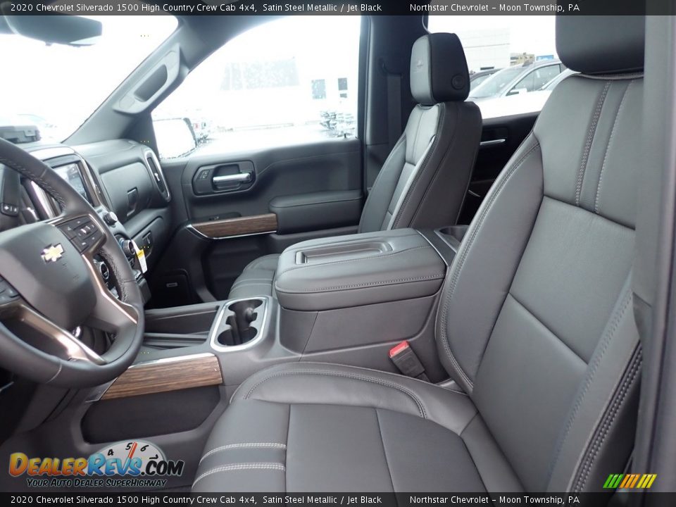 2020 Chevrolet Silverado 1500 High Country Crew Cab 4x4 Satin Steel Metallic / Jet Black Photo #13