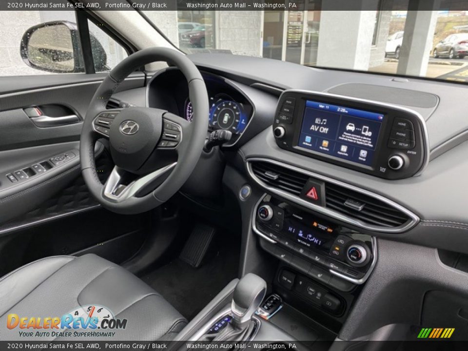 2020 Hyundai Santa Fe SEL AWD Portofino Gray / Black Photo #21