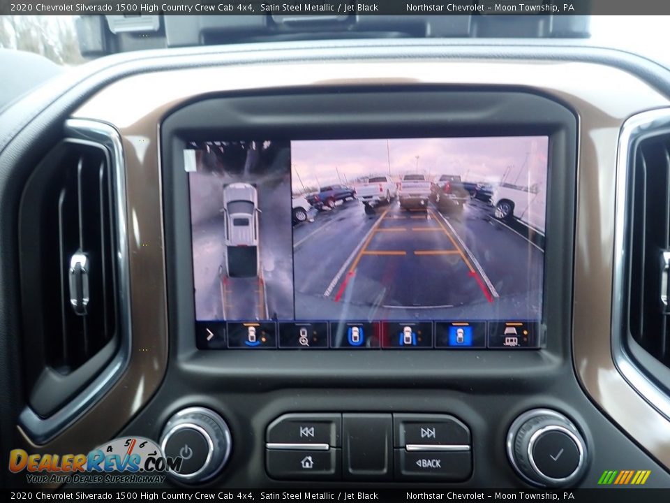 2020 Chevrolet Silverado 1500 High Country Crew Cab 4x4 Satin Steel Metallic / Jet Black Photo #17