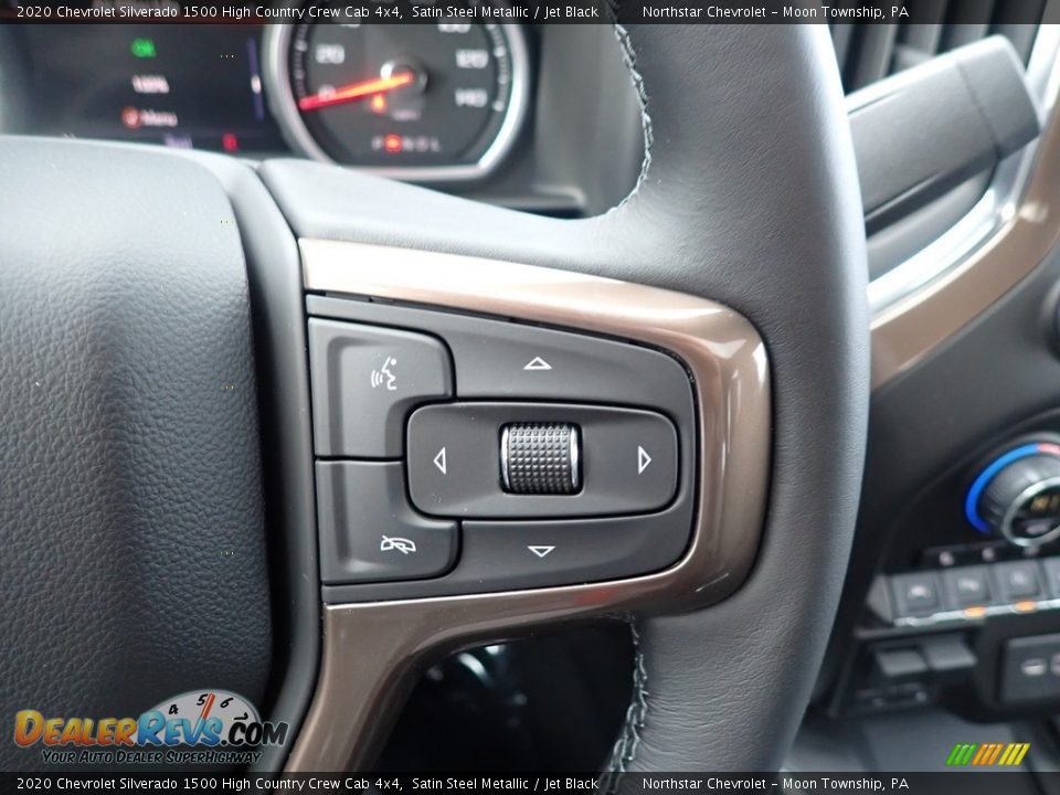 2020 Chevrolet Silverado 1500 High Country Crew Cab 4x4 Steering Wheel Photo #19