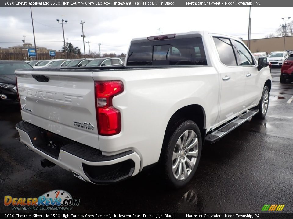 2020 Chevrolet Silverado 1500 High Country Crew Cab 4x4 Iridescent Pearl Tricoat / Jet Black Photo #5