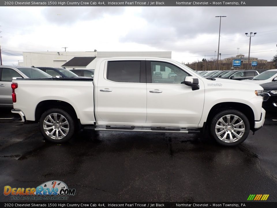 2020 Chevrolet Silverado 1500 High Country Crew Cab 4x4 Iridescent Pearl Tricoat / Jet Black Photo #6