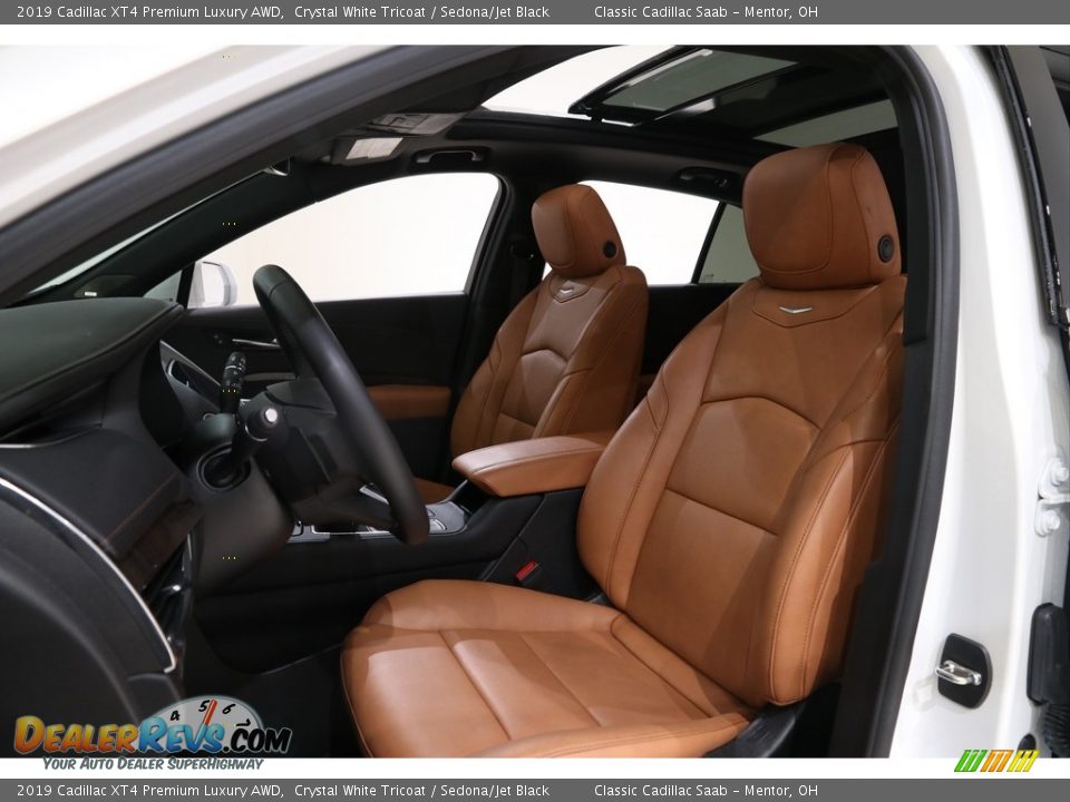 Front Seat of 2019 Cadillac XT4 Premium Luxury AWD Photo #5