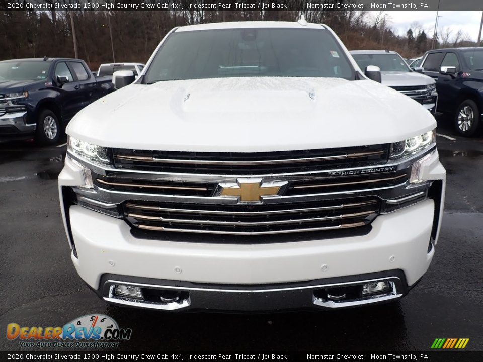 2020 Chevrolet Silverado 1500 High Country Crew Cab 4x4 Iridescent Pearl Tricoat / Jet Black Photo #8