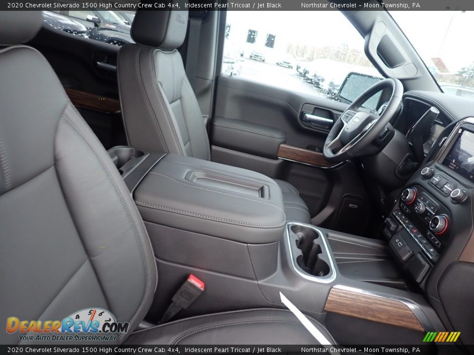 2020 Chevrolet Silverado 1500 High Country Crew Cab 4x4 Iridescent Pearl Tricoat / Jet Black Photo #10