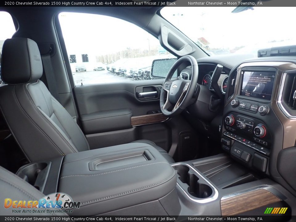 2020 Chevrolet Silverado 1500 High Country Crew Cab 4x4 Iridescent Pearl Tricoat / Jet Black Photo #11