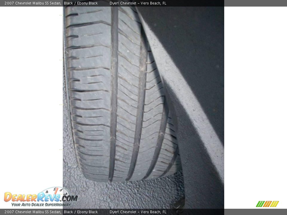 2007 Chevrolet Malibu SS Sedan Black / Ebony Black Photo #17