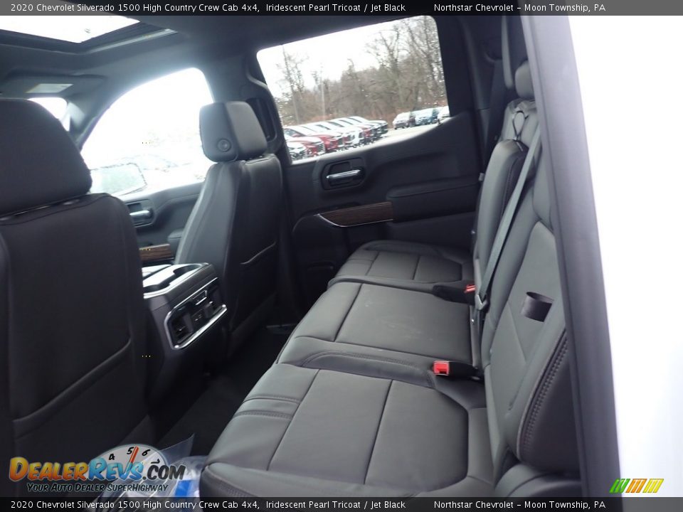 2020 Chevrolet Silverado 1500 High Country Crew Cab 4x4 Iridescent Pearl Tricoat / Jet Black Photo #14