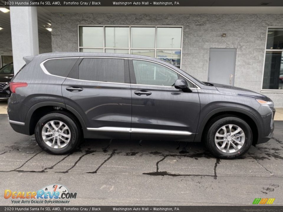 2020 Hyundai Santa Fe SEL AWD Portofino Gray / Black Photo #2