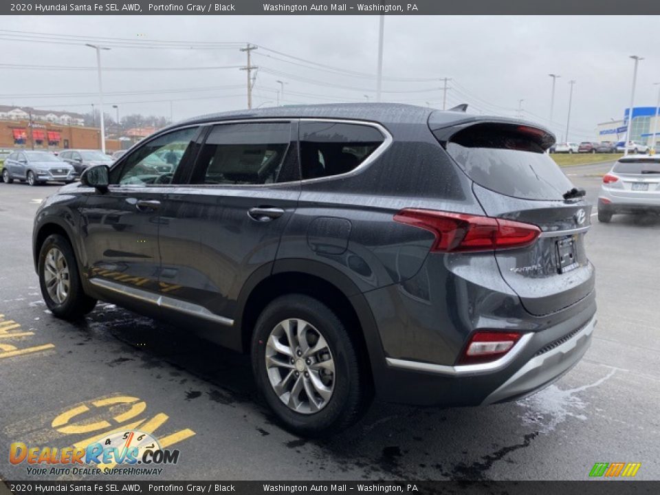 2020 Hyundai Santa Fe SEL AWD Portofino Gray / Black Photo #5