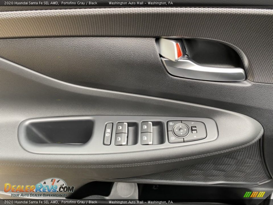 2020 Hyundai Santa Fe SEL AWD Portofino Gray / Black Photo #8