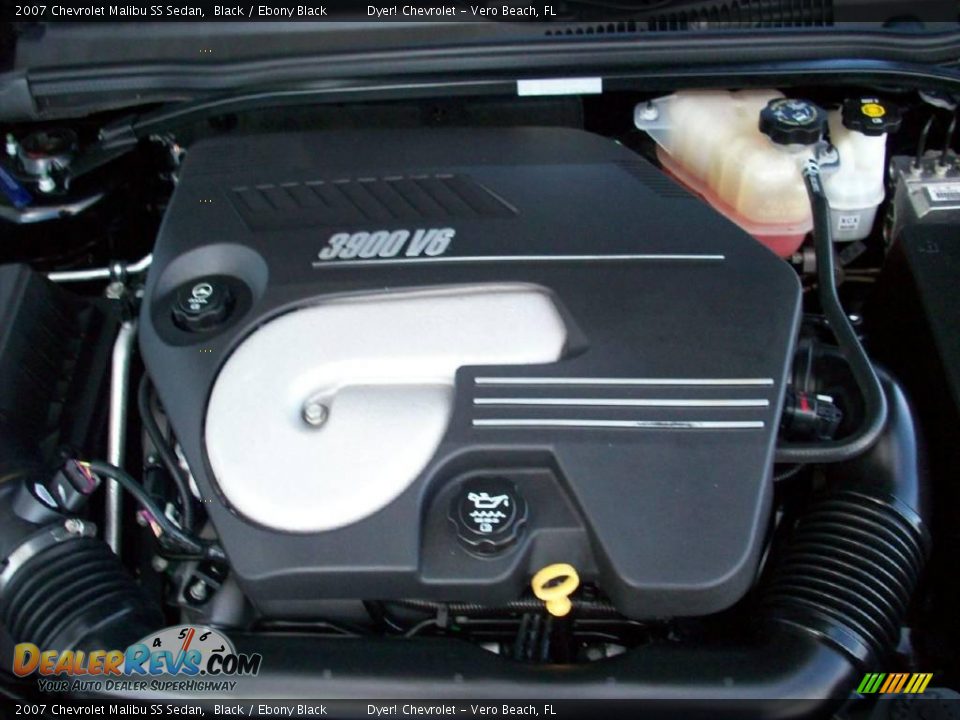 2007 Chevrolet Malibu SS Sedan Black / Ebony Black Photo #18