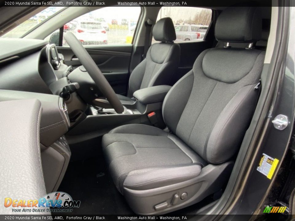 2020 Hyundai Santa Fe SEL AWD Portofino Gray / Black Photo #11