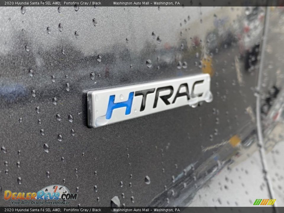 2020 Hyundai Santa Fe SEL AWD Portofino Gray / Black Photo #16