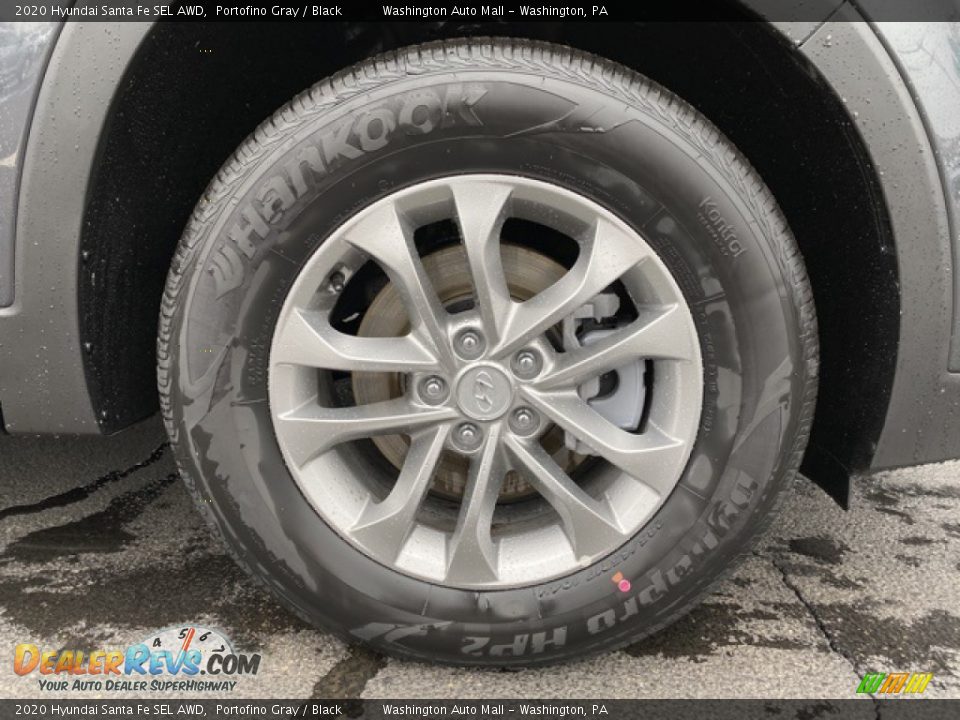 2020 Hyundai Santa Fe SEL AWD Portofino Gray / Black Photo #20