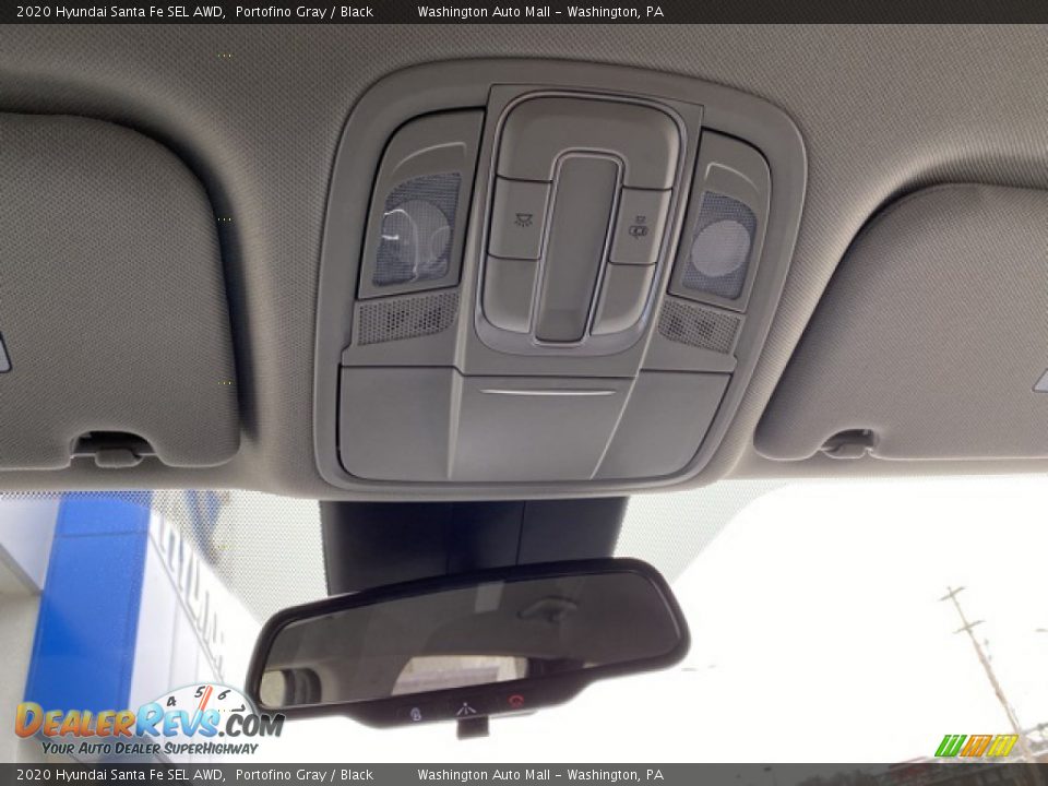 2020 Hyundai Santa Fe SEL AWD Portofino Gray / Black Photo #29