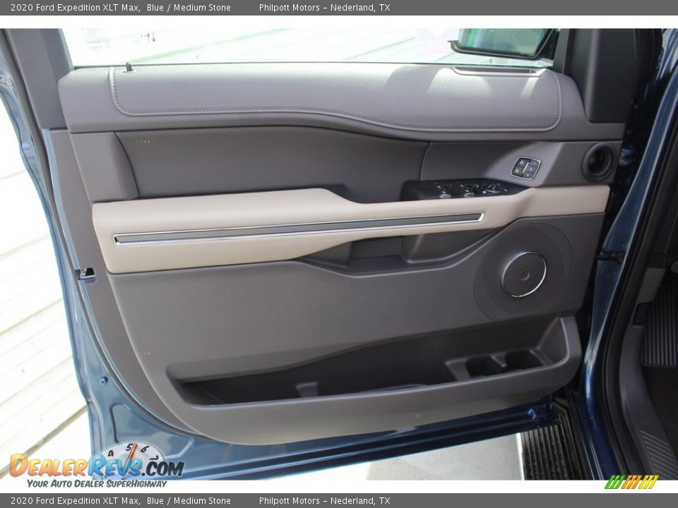 2020 Ford Expedition XLT Max Blue / Medium Stone Photo #9