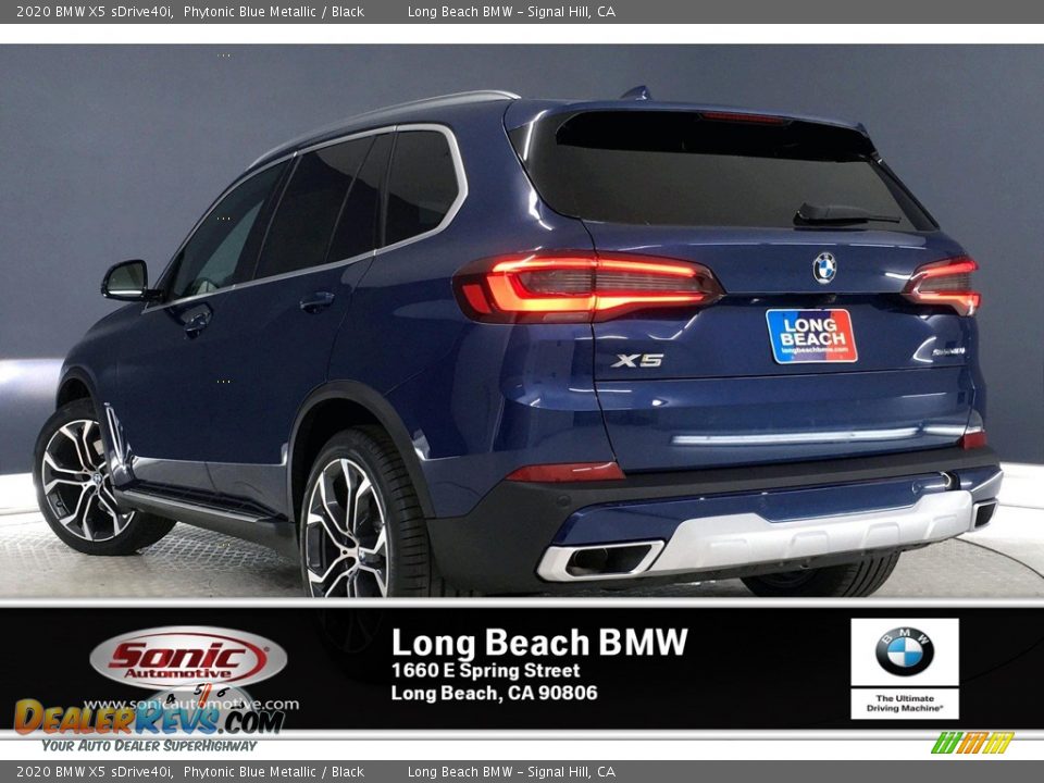2020 BMW X5 sDrive40i Phytonic Blue Metallic / Black Photo #2