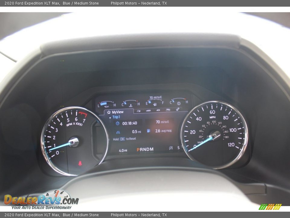 2020 Ford Expedition XLT Max Blue / Medium Stone Photo #13