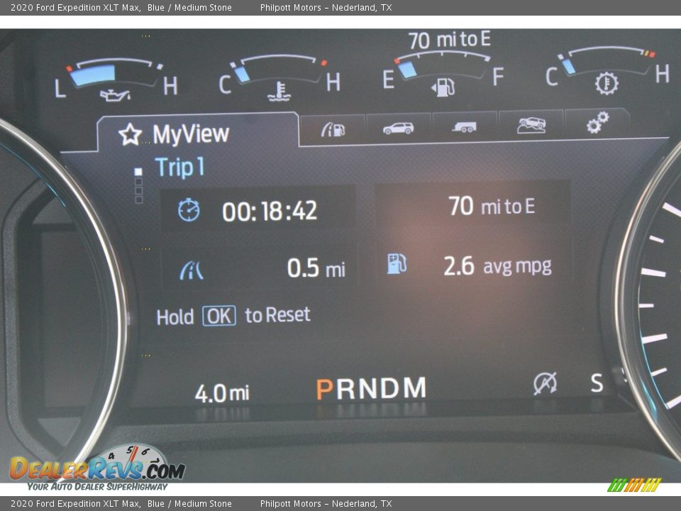 2020 Ford Expedition XLT Max Blue / Medium Stone Photo #14