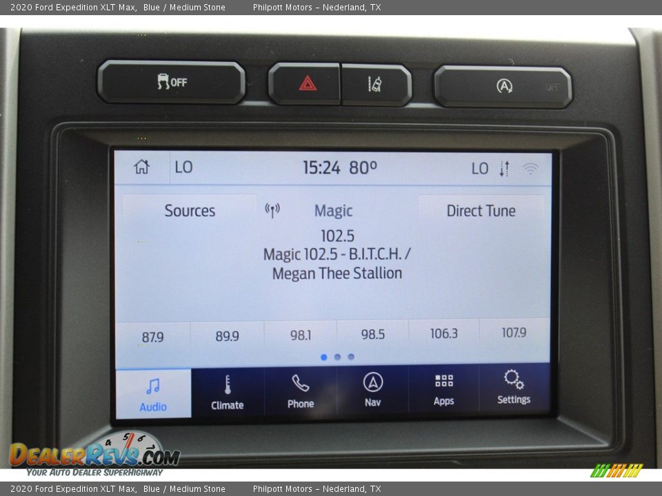 2020 Ford Expedition XLT Max Blue / Medium Stone Photo #15