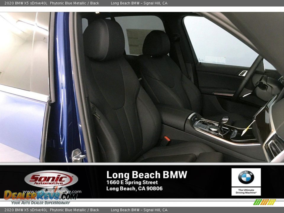 2020 BMW X5 sDrive40i Phytonic Blue Metallic / Black Photo #7