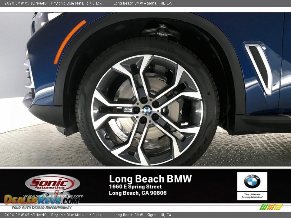 2020 BMW X5 sDrive40i Phytonic Blue Metallic / Black Photo #9