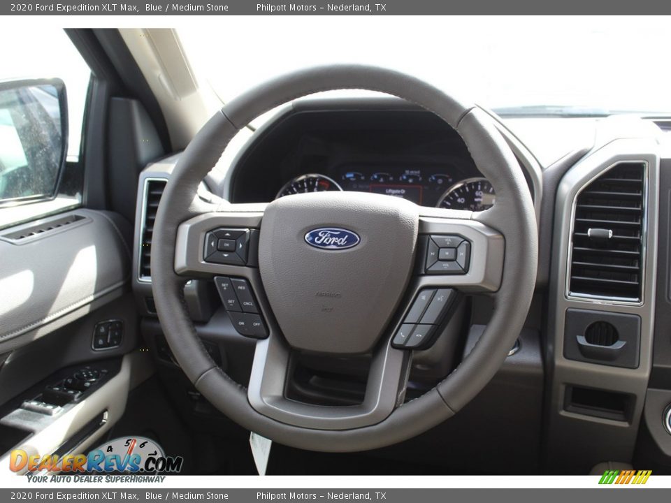 2020 Ford Expedition XLT Max Blue / Medium Stone Photo #21