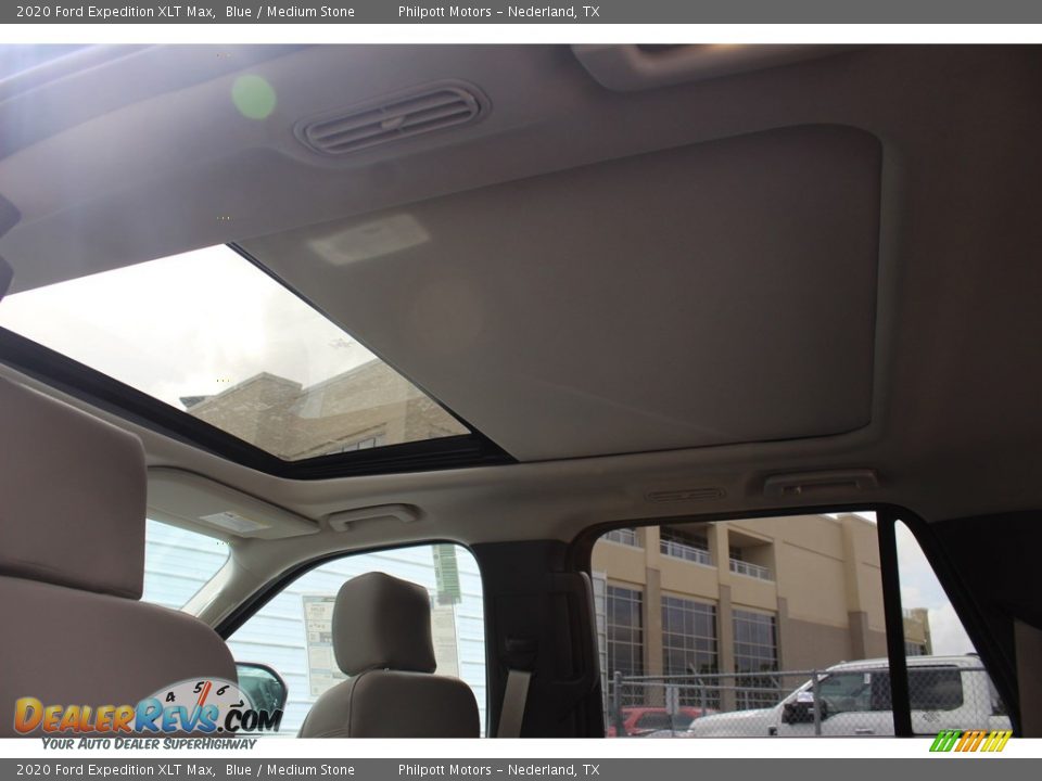 2020 Ford Expedition XLT Max Blue / Medium Stone Photo #22