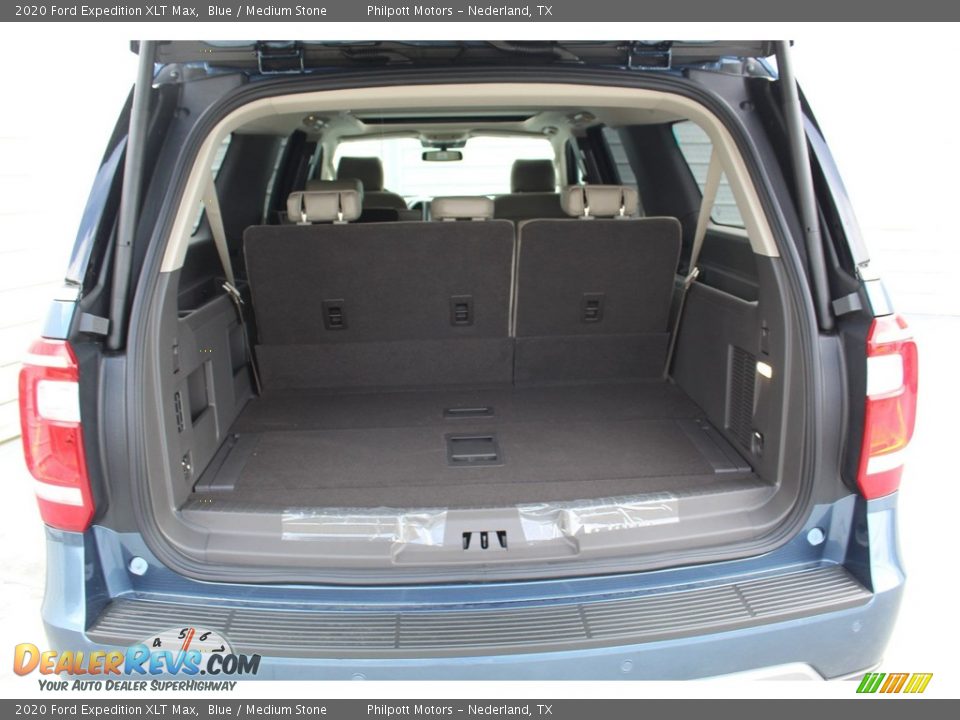 2020 Ford Expedition XLT Max Blue / Medium Stone Photo #25