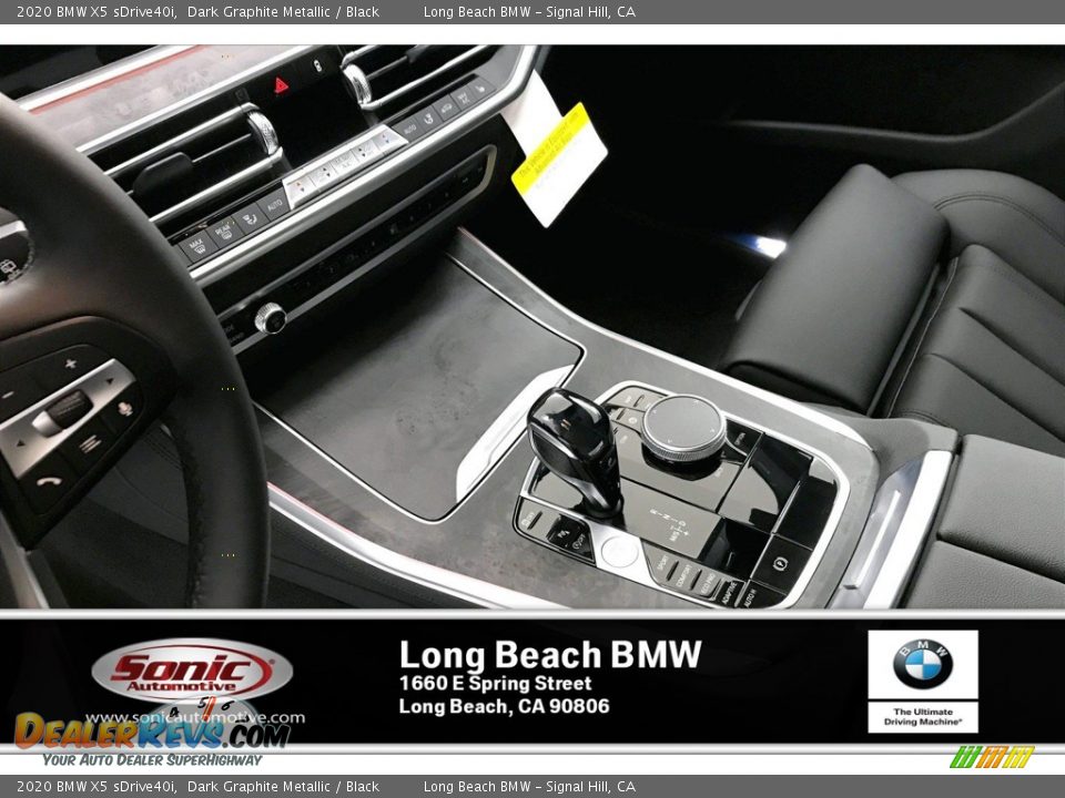 2020 BMW X5 sDrive40i Dark Graphite Metallic / Black Photo #6