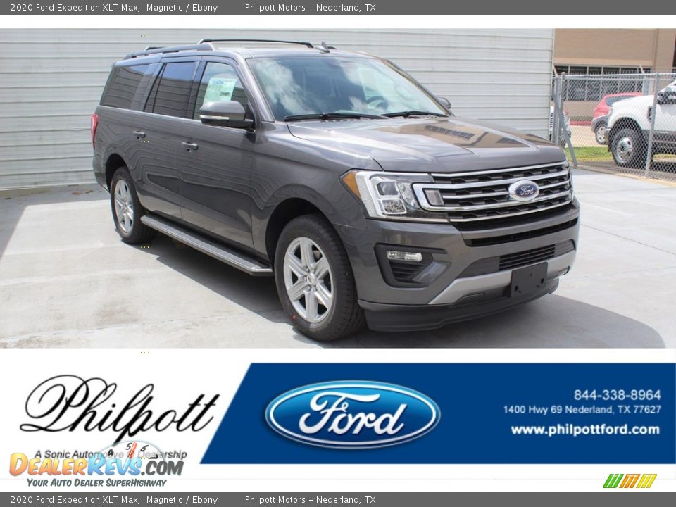 2020 Ford Expedition XLT Max Magnetic / Ebony Photo #1