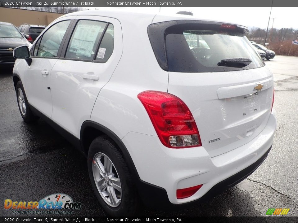 2020 Chevrolet Trax LS Summit White / Jet Black Photo #3