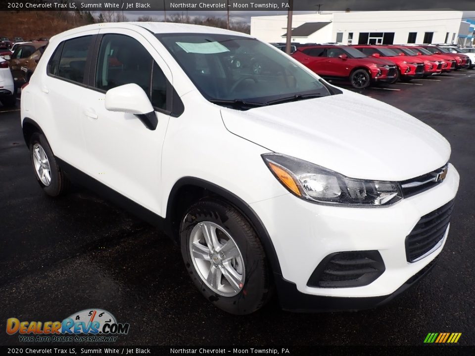 2020 Chevrolet Trax LS Summit White / Jet Black Photo #7