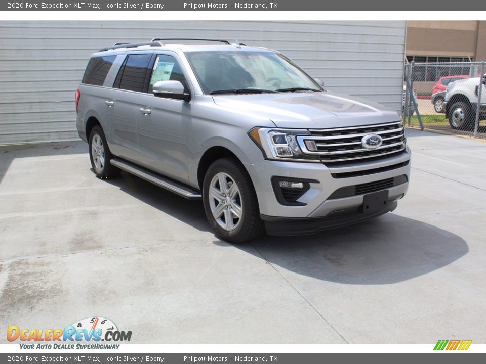 2020 Ford Expedition XLT Max Iconic Silver / Ebony Photo #2