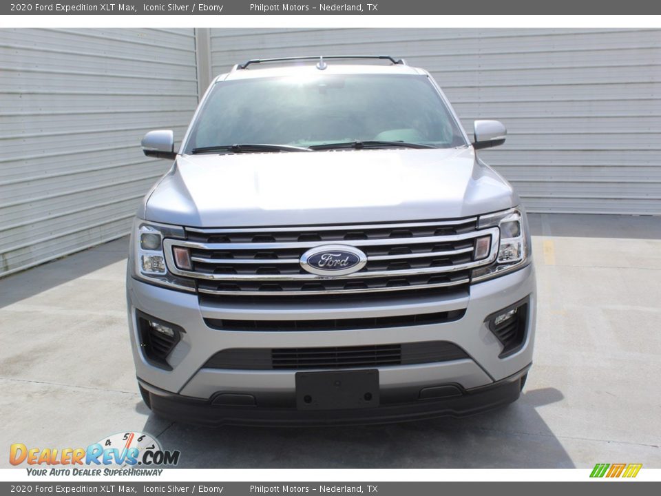 2020 Ford Expedition XLT Max Iconic Silver / Ebony Photo #3