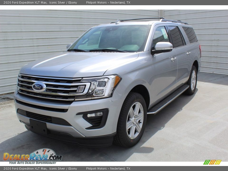 2020 Ford Expedition XLT Max Iconic Silver / Ebony Photo #4