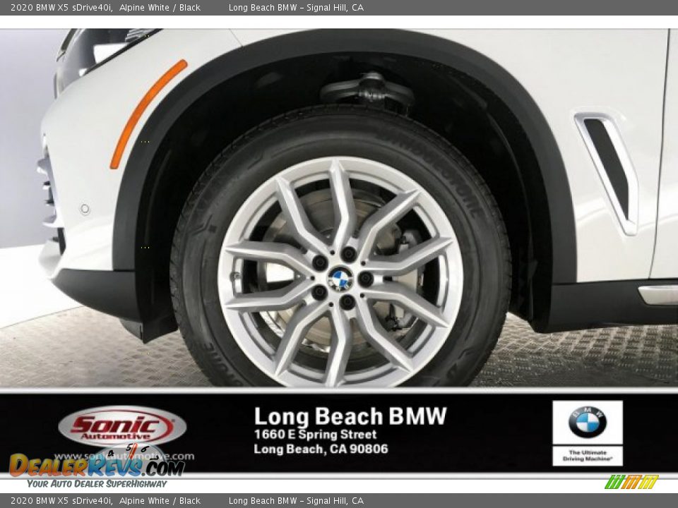 2020 BMW X5 sDrive40i Alpine White / Black Photo #9