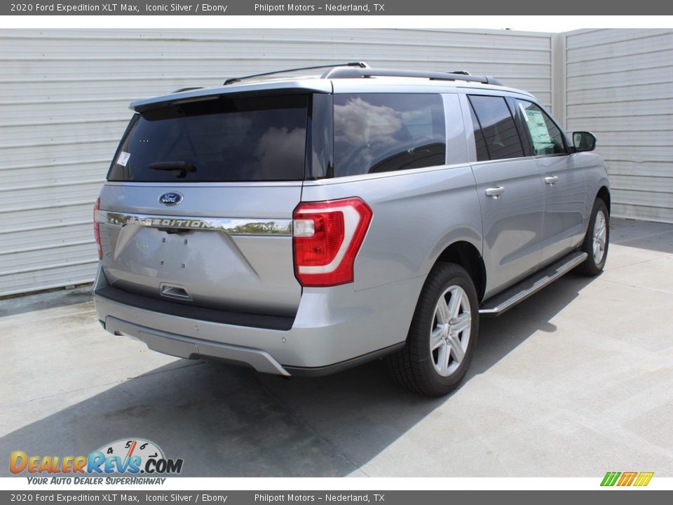 2020 Ford Expedition XLT Max Iconic Silver / Ebony Photo #8