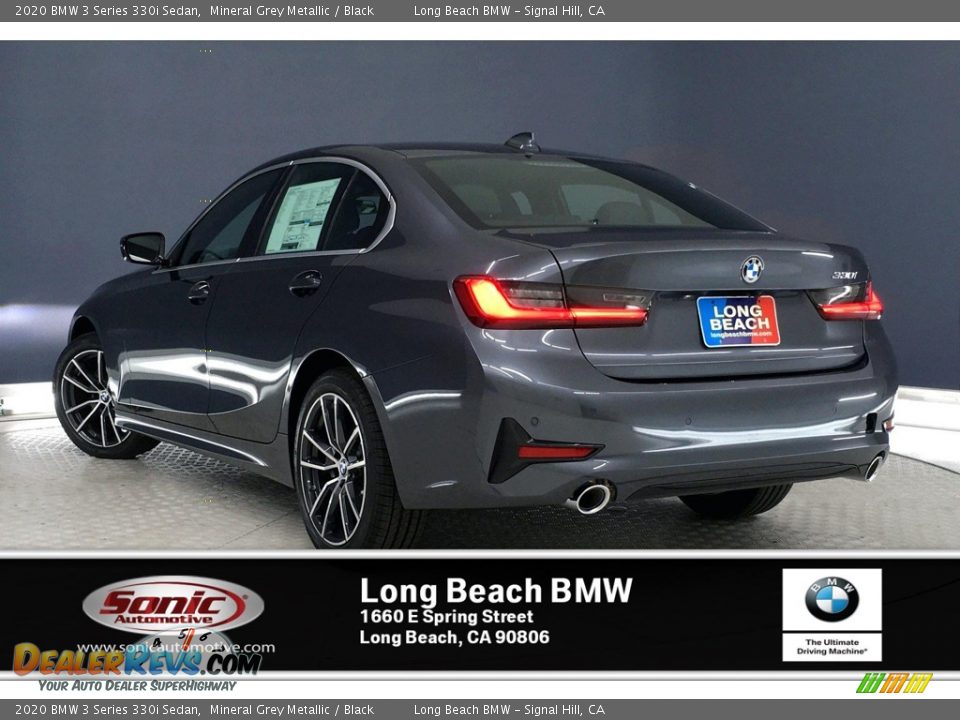 2020 BMW 3 Series 330i Sedan Mineral Grey Metallic / Black Photo #2