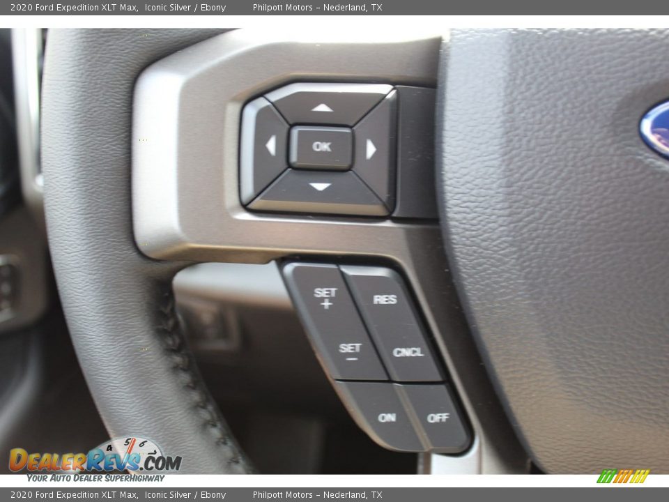 2020 Ford Expedition XLT Max Iconic Silver / Ebony Photo #11