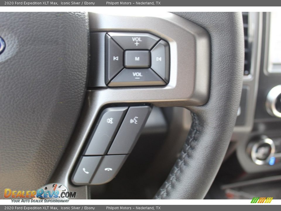 2020 Ford Expedition XLT Max Iconic Silver / Ebony Photo #12